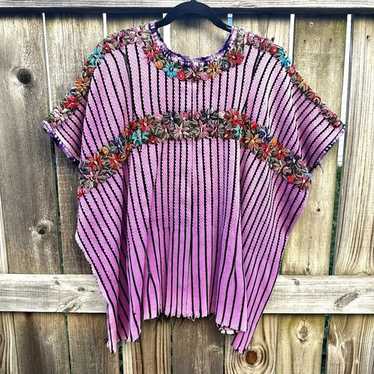 Vtg guatemalan woven huipil - Gem