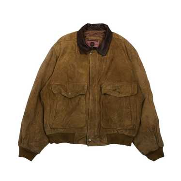 Miyake leather issey bomber jacket - Gem