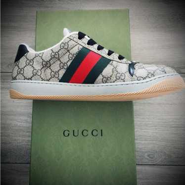 SCREENER レザーSUPREME GGスニーカー Gucci Screener WMNS White Gg Supreme - Jun 2024