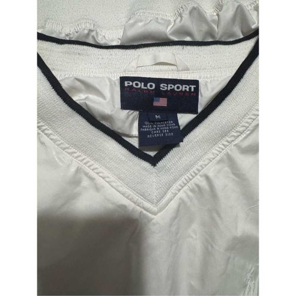 Polo Sport Ralph Lauren vintage off white preppy … - image 2