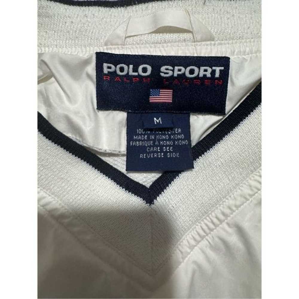 Polo Sport Ralph Lauren vintage off white preppy … - image 3
