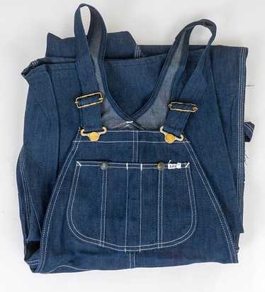 パンツ LEE / 70's denim hickory overall Lee Vintage 60s 70s NOS USA Hickory Stripe Denim Jeans