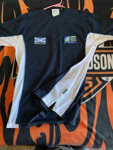 ラグビーワールドカップ2003 ラガーシャツ 古着 2003ラグビーW杯カンタベリー ワラビーズ オーストラリア代表