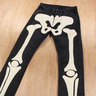 MNML D184 Skeleton Straight Denim – Justhypecambodia