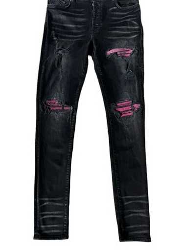 美品 amiri mx 1 29 Amiri MX1 Bandana Jeans in Black BNWT 29 | eBay
