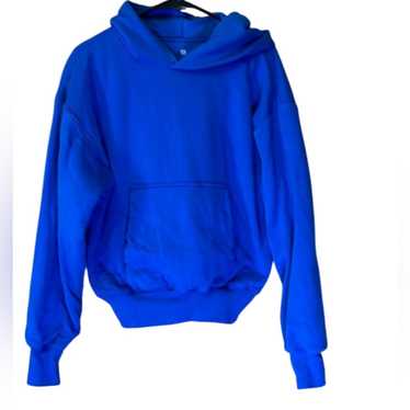 【Yeezy x Gap】 Hoodie Blue XS~XXL Yeezy Gap Men Hoodie - Blue – YankeeKicks Online