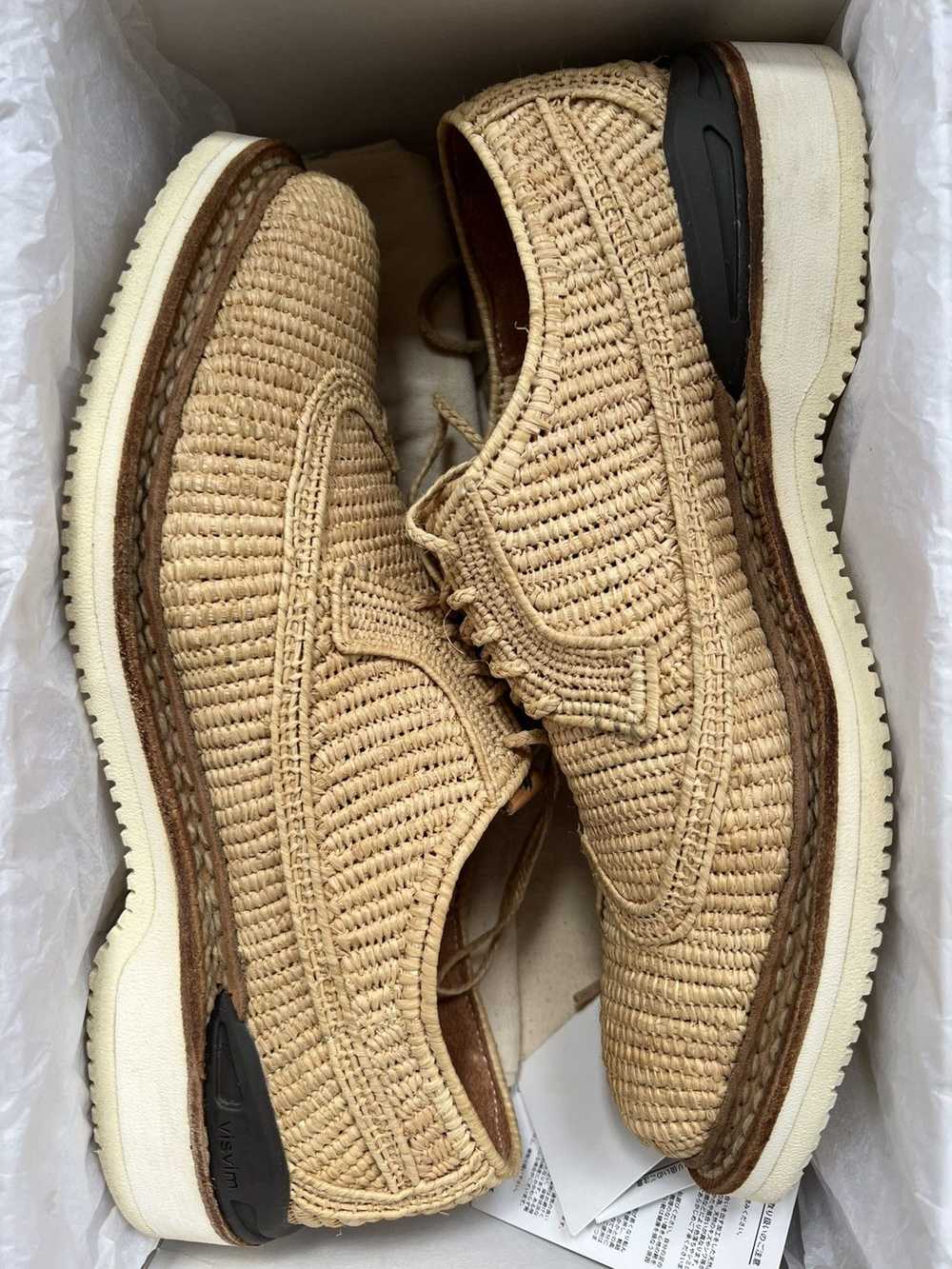 Visvim Visvim patrician raffia folk corda foley brigadier virgil