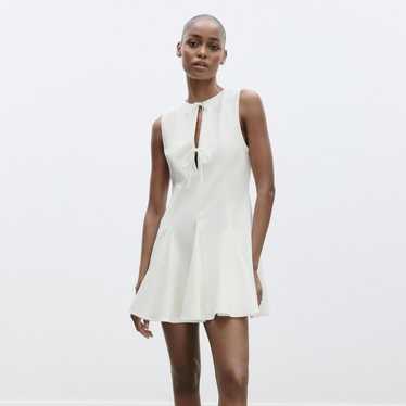 【新品タグ付】ZARA ワンピースGODET BOW SHORT DRESS m57180331981_1.jpg