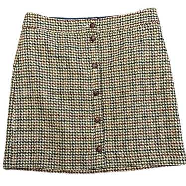 Talbots Women’s 14 Petite Wool Blend Tan Houndstoo