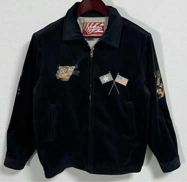 Houston velvet souvenir jacket - Gem