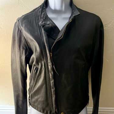 Langlitz Leathers　CASCADE 【美品】 Vintage Style Dress Cascade in Black Goatskin