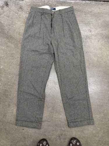 Vintage Polo Ralph Lauren Pant 34X31 Herringbone … - image 1