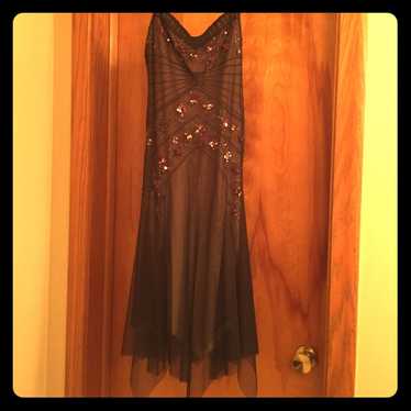Bcbgmaxazria Embellished Tulle Cocktail Dress - image 1
