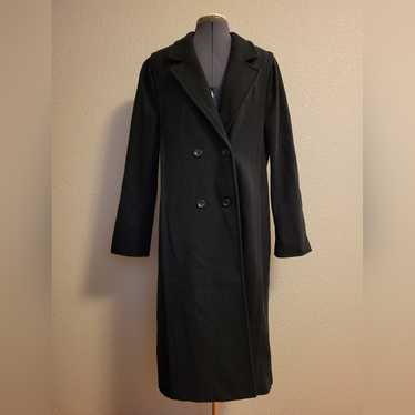 Worthington Essentials Petite Black Pea Coat