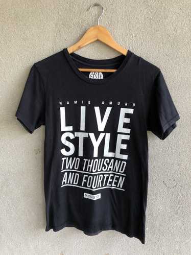 namie amuro LIVE STYLE 2011 Tシャツ 安室奈美恵 公式サイト｜VISION FACTORY