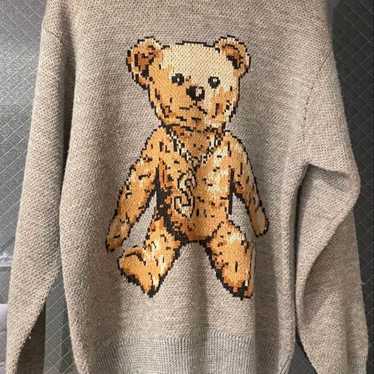 JOYRICH - Rock teddy cropped sweater ニット❤︎ Joyrich - Rock Teddy Sweater | HBX - Globally Curated