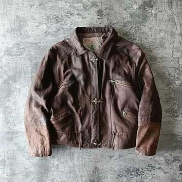 Fireman jacket leather jacket - Gem