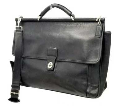 バッグ Old Coach Beekman Briefcase Shoulder Bag Vtg coach beekman briefcase - Gem