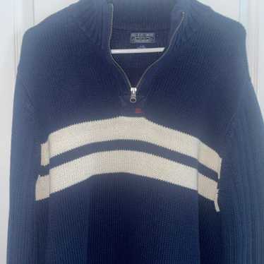 Polo Ralph Lauren Vintage 1/4 Quarter Zip Mens Ja… - image 1