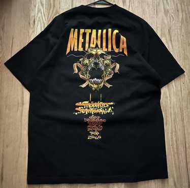 llica Summer Tour '2000 Tシャツ XL 2000 Metallica Summer Sanitarium Tour Shirt – WyCo Vintage