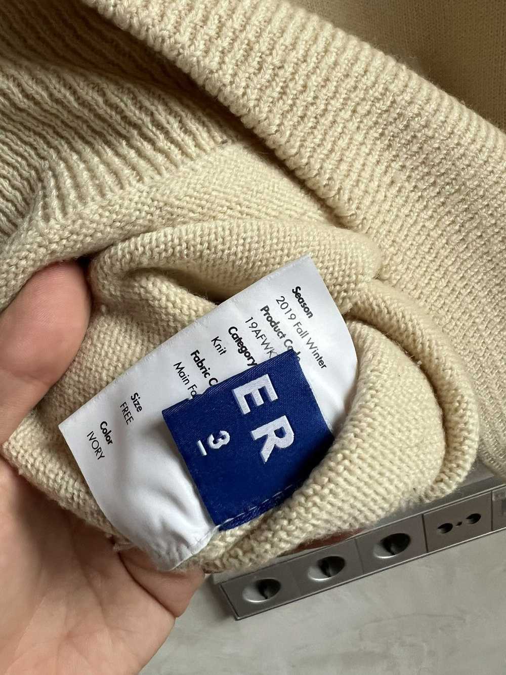 Ader Error Ader Error Company turtleneck knit swe… - image 5