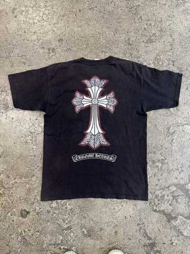 CHROME HEARTS old ch plus cross Tシャツ Chrome Hearts Cross Print Tee - SRM – SHENGLI ROAD MARKET