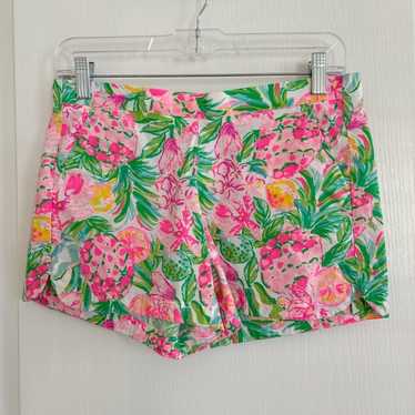 Lilly Pulitzer Shorts Ocean View Pear Necessities