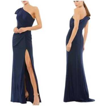Mac Duggal Gown Ruffled One Shoulder