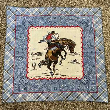 ▪️40’s【COWBOY】 VINTAGE BANDANA Vintage Cowboy Bandana | eBay