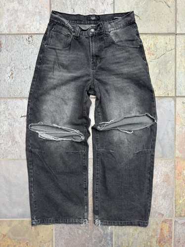 jaded london Colossus BaggyJeans ダメージw32 Shop Black Ethereal Colossus Jeans | Jaded London | Clothing