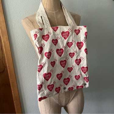 Human Made NYLON HEART ❤️ 2-WAY TOTE Red