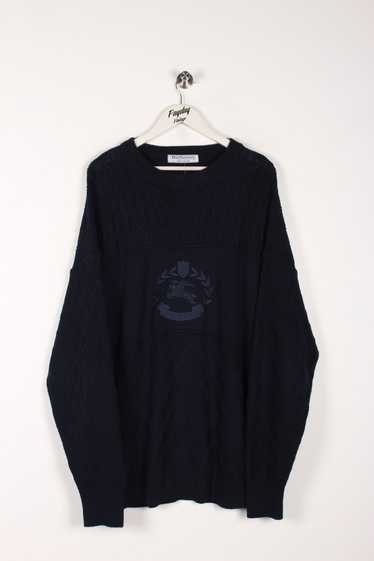 Burberrys】Made in England 80-90s 100% Wool Commando Sweater