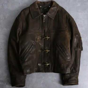 Fireman jacket leather jacket - Gem Fireman jacket leather jacket - Gem