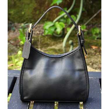 バッグ Old Coach ShoulderBag Leather Black Soho Coach Black Leather Soho Shoulder Bag – Rediscover Vintage