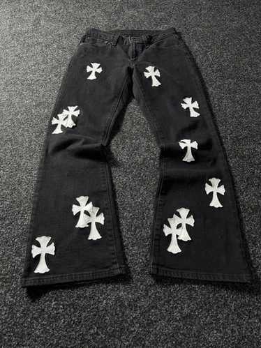 Custom chrome hearts jeans - Gem Custom chrome hearts jeans - Gem