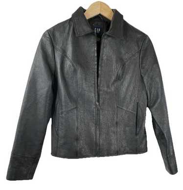 ジャケット・アウター old GAP leather jacket black 90s 00s il_fullxfull.6814247401_7xqe.jpg