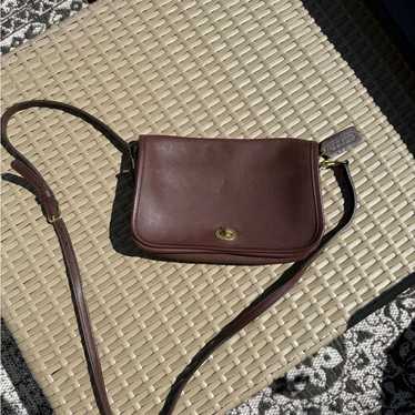 バッグ old coach shoulder bag 9755 y2k 393 Vintage Coach Navy Pocket Purse 9755 | eBay