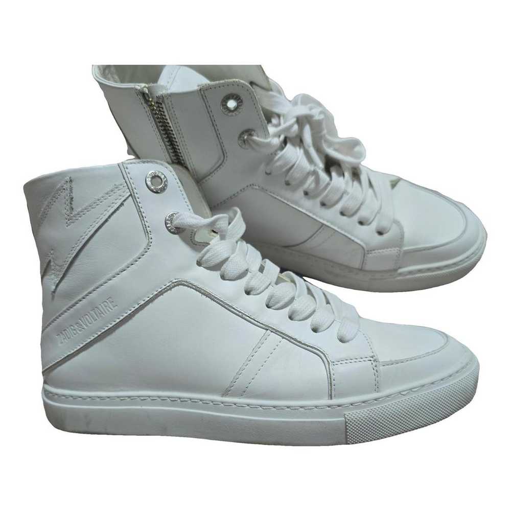 Zadig & Voltaire Leather trainers