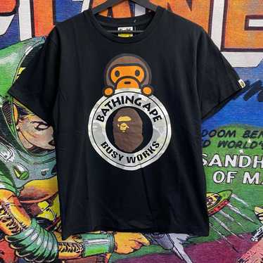 【A BATHING APE】6色展開 1ST CAMO MILO BUSY WORKS TEE UNISEX 1ST CAMO MILO BUSY WORKS TEE | bape.com