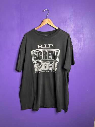 洋楽 TEXAS SIZZURP BASEBALL JERSEY dj screw DJ Screw 621 Purple Baseball Jersey Screwville Edition