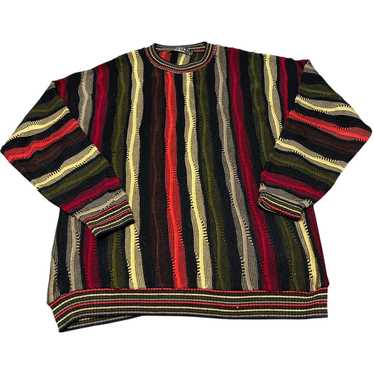 90s USA製 Protege collection 3D knit Vintage Protege 3d Knit Sweater - Gem