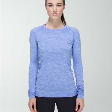 lululemon - lululemon ルルレモン Swiftly Tech LS Tee サイズ4 Lululemon Swiftly Tech Long Sleeve Shirt 2.0 *Race Length