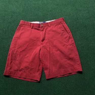 Vintage Polo Ralph Lauren Shorts Mens Size 34 Red… - image 1