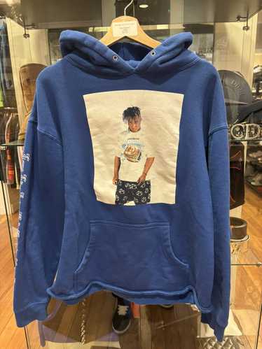 REVENGE × Juice Wrld 999 Graphite Portrait Hoodie｜関送無料 Revenge Juice Wrld Graphite Portrait Hoodie Army Green | Grailed