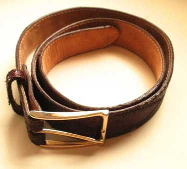 ★ITALY製★Brioni★レザー ベルト★GENUINE LIZARD★ Brioni lizard leather belt - Gem