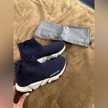 Balenciaga speed blue trainers - Gem