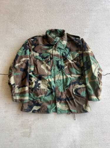 【ALPHA INDUSTRIES】 80s M-65 ジャケット 旧タグ ALPHA INDUSTRIES USA 80's OLD TAG SCOVILL M-65 FIELD JACKET