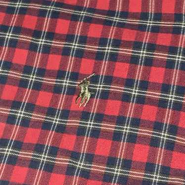 Vintage Ralph Lauren Men’s 2XL Plaid Thick Cotton… - image 1