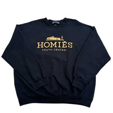 トップス All My Homies Embroidery Crewneck Sweat HOMIES™ MEN'S Pullover Hoodie- HOMIES PATCH | eBay