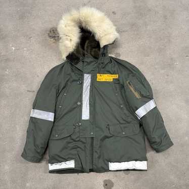 ジャケット・アウター ALPHA INDUSTRIES 50th N-3B vintage Alpha industries N-3B Flight cold weather parka 50th
